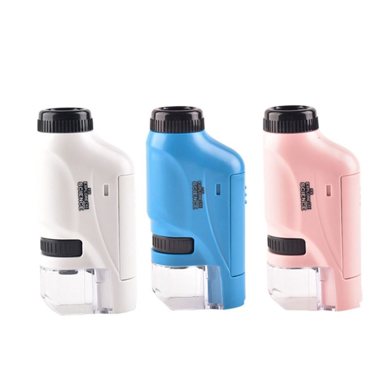 Kids pocket LED microscope for young explorers