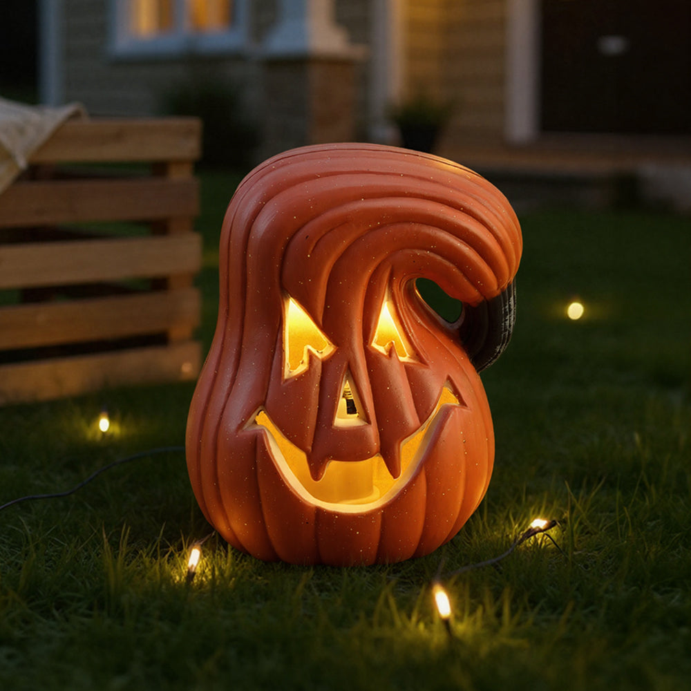 LED pumpkin lamp, multicoloured cordless Halloween light