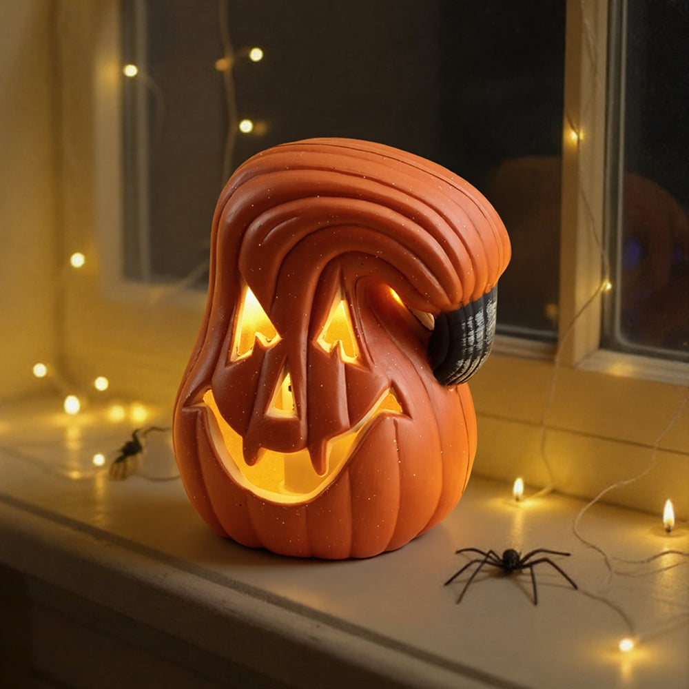 LED pumpkin lamp, multicoloured cordless Halloween light