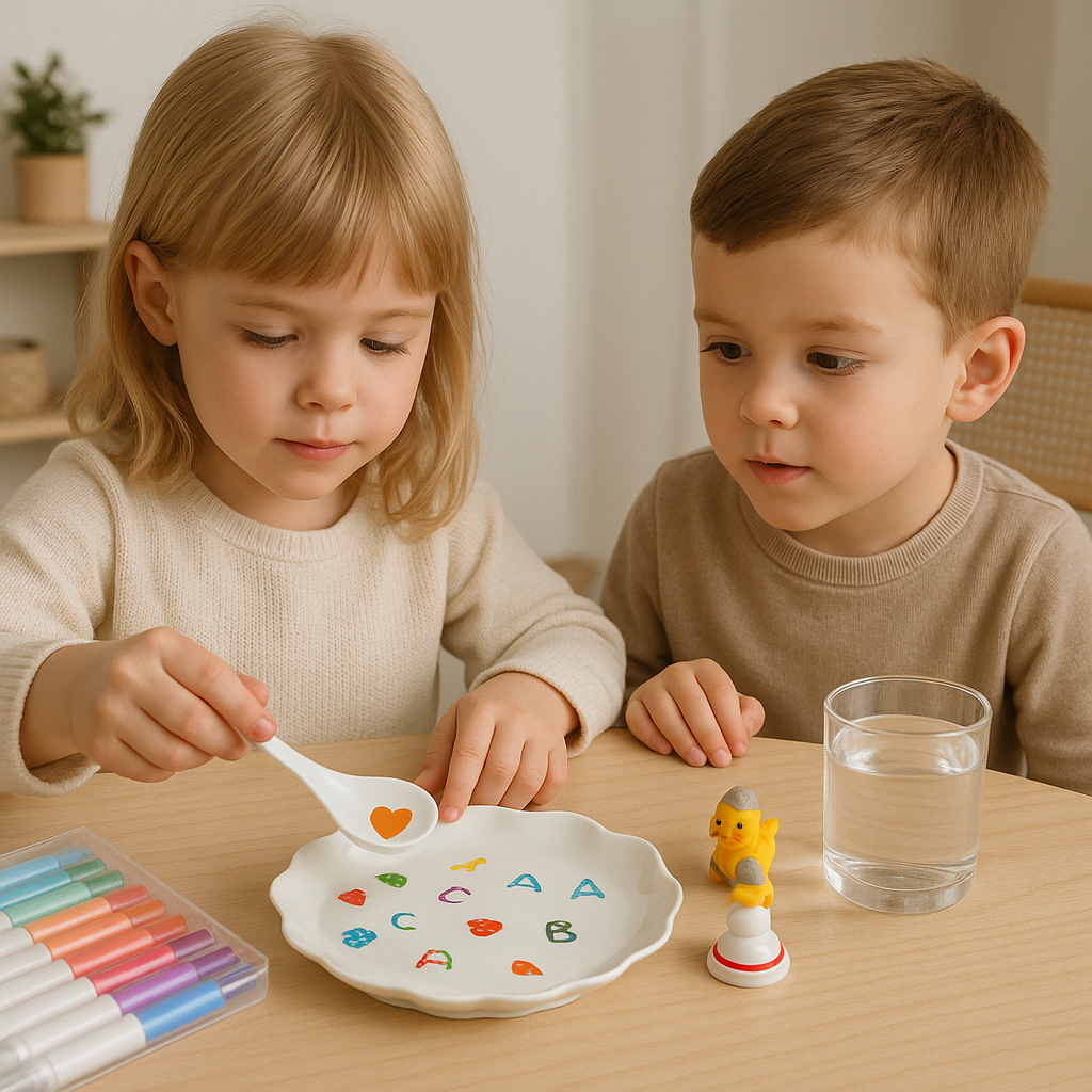 Magic water drawing pens kids floating art set