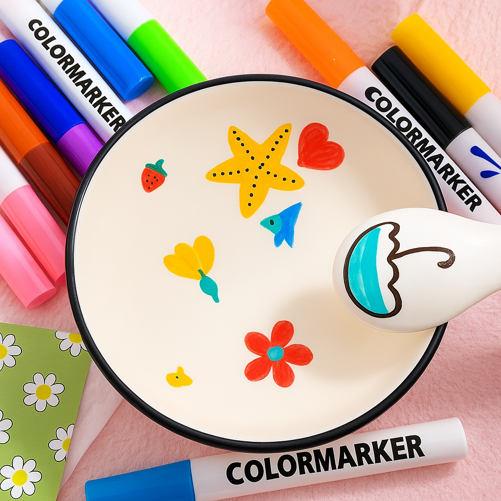 Magic water drawing pens kids floating art set