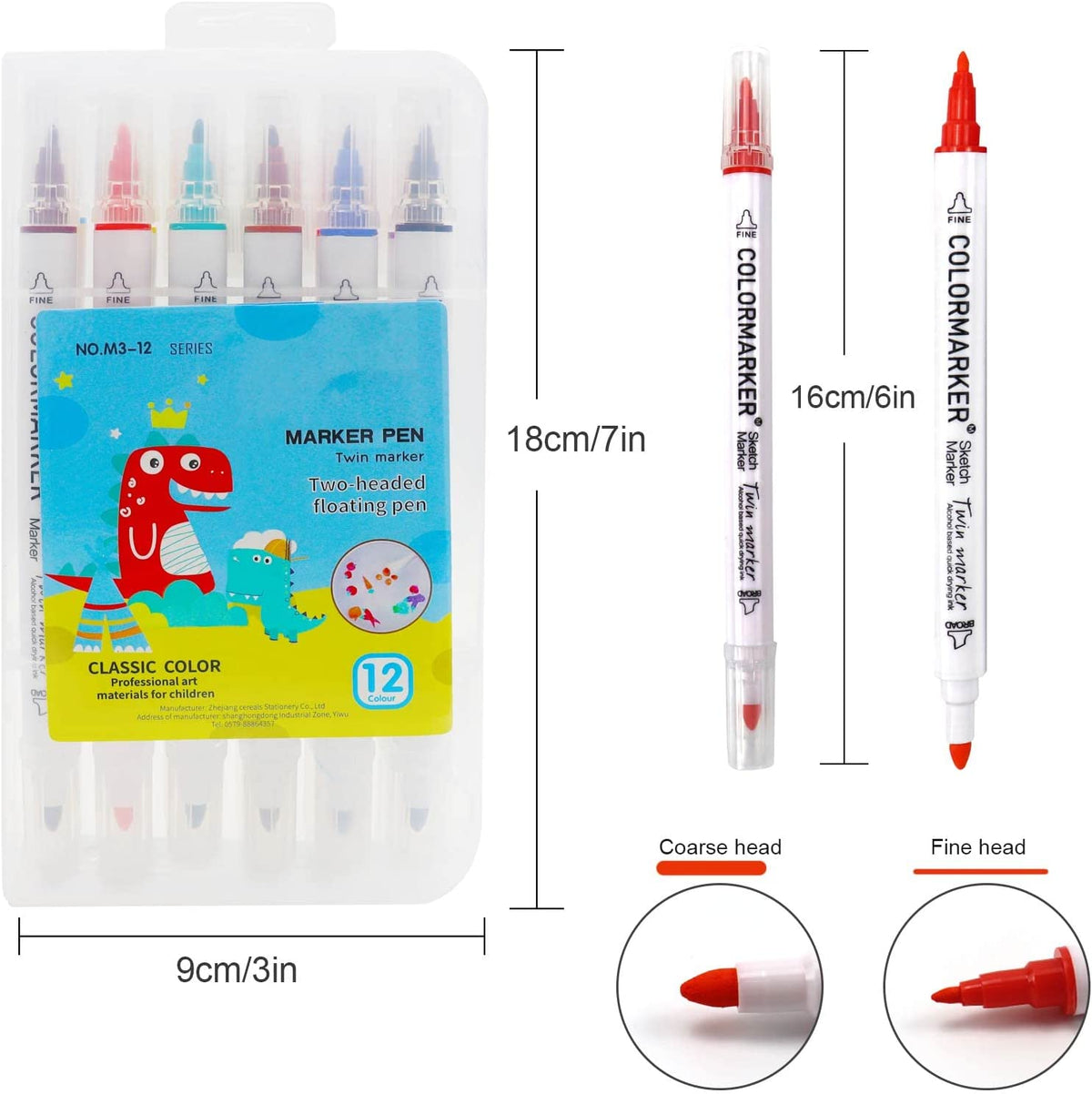 Magic water drawing pens kids floating art set