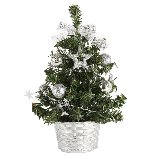 Mini Christmas Tree Decoration – Tabletop Festive Tree, Multiple Sizes