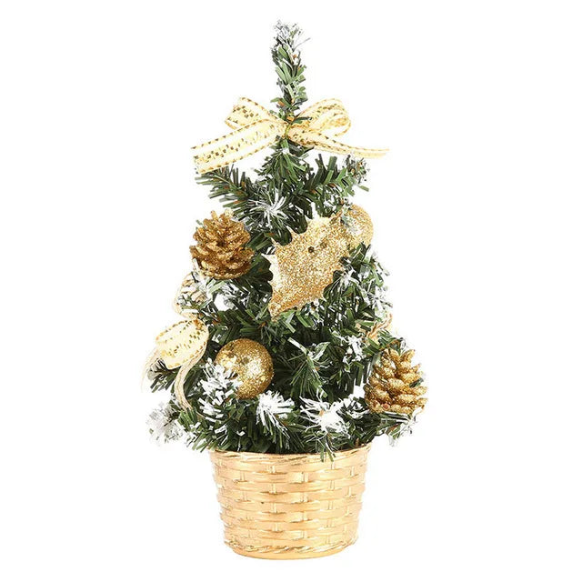 Mini Christmas Tree Decoration – Tabletop Festive Tree, Multiple Sizes