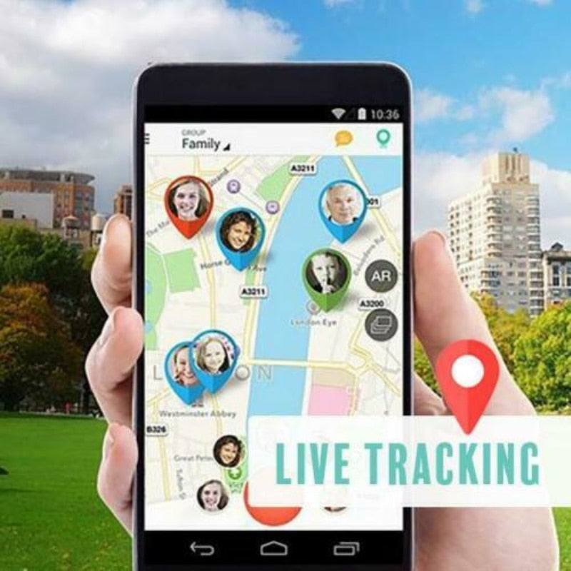 Mini GPS Tracker – Real-Time Location with SOS & Geofence Alerts