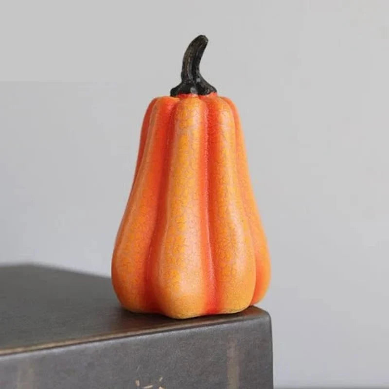 Warm white LED pumpkin light for tabletops