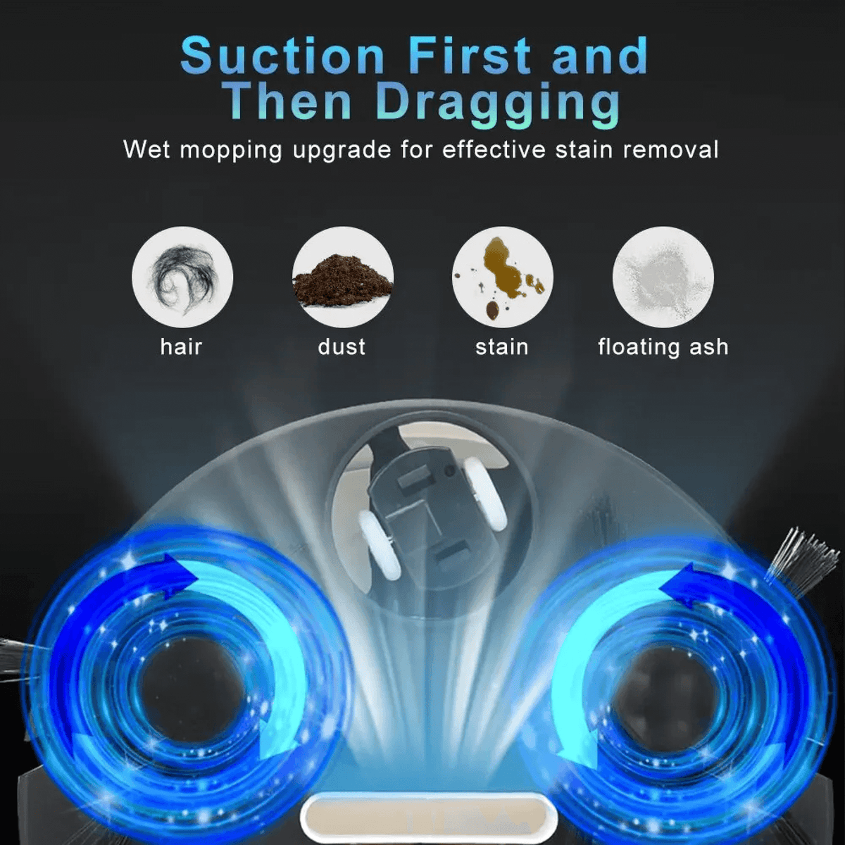 Robot Vacuum – Automatic Cleaning Under Furniture, Hard Floor & Carpet
