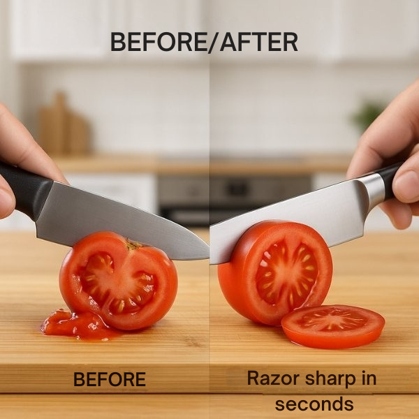 Rolling Knife Sharpener – Fast, Precise Sharpening for Kitchen Knives
