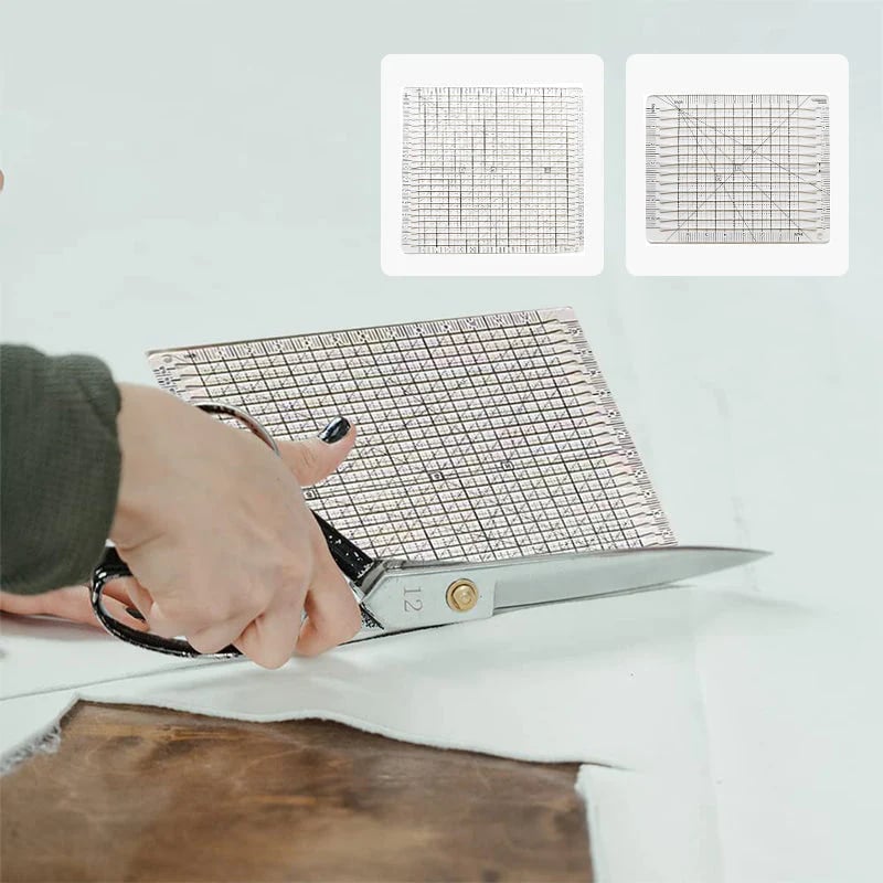 Rotary Cutter Set – with Cutting Mat & Quilting Ruler