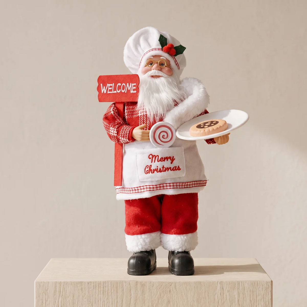 Santa Claus Plush Doll – Christmas Tree & Holiday Decoration