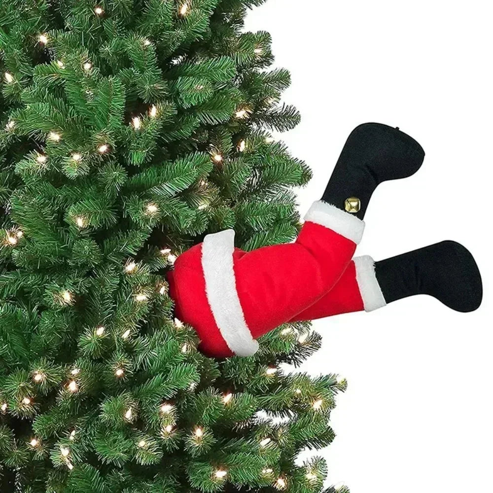 Santa Legs Hanging Ornament – Christmas Tree, Door & Table Decoration