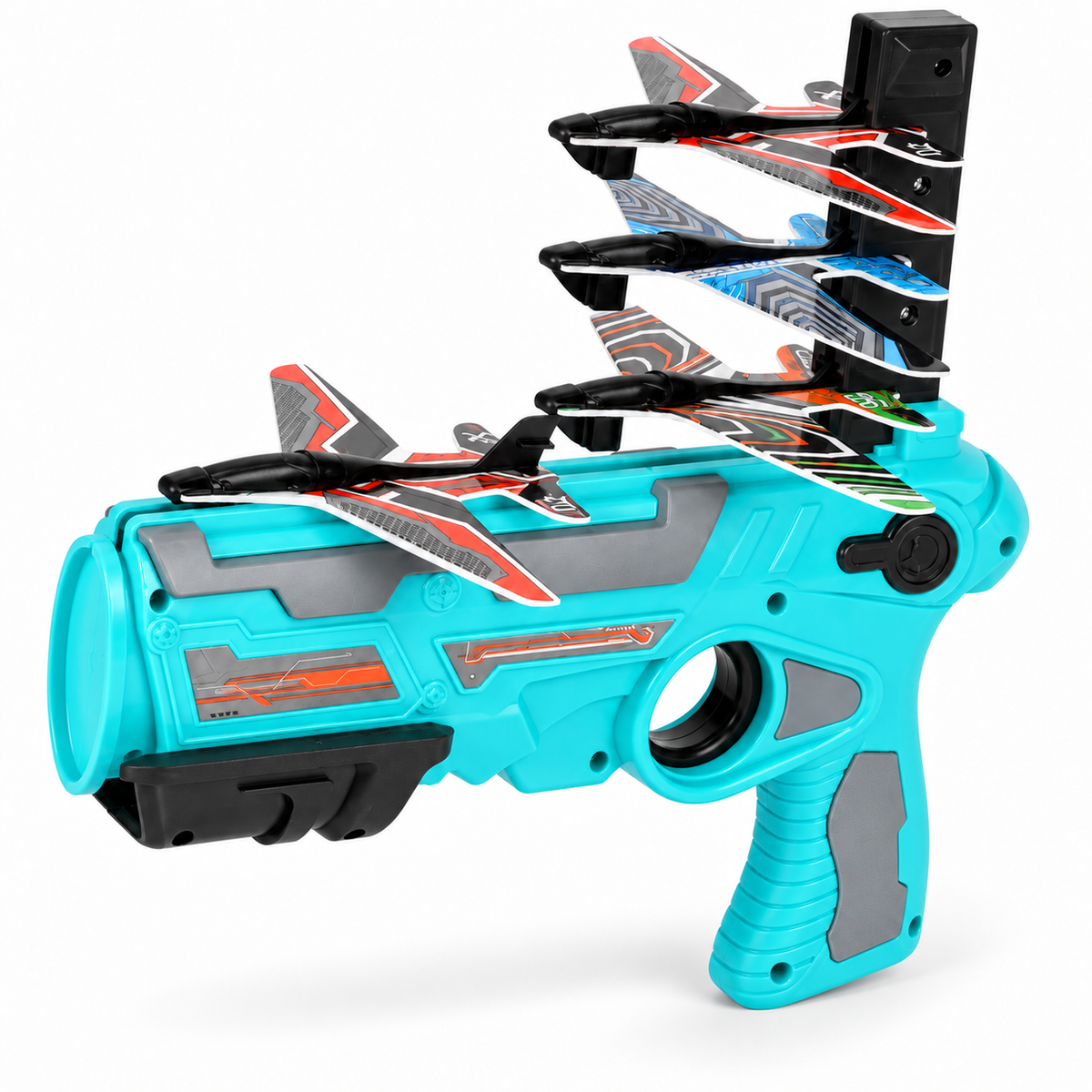 Toy Airplane Launcher – Handheld Foam Glider Shooter for Kids