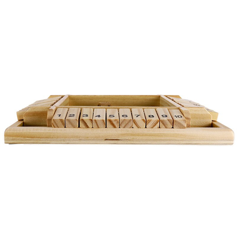 Wooden maths board game for kids addition and counting